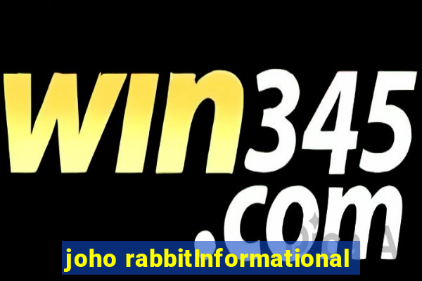 joho rabbitInformational